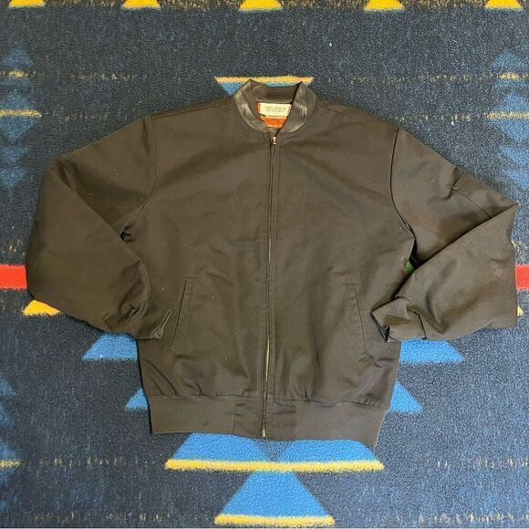Red Kap Bomber Work Jacket in Black (M)